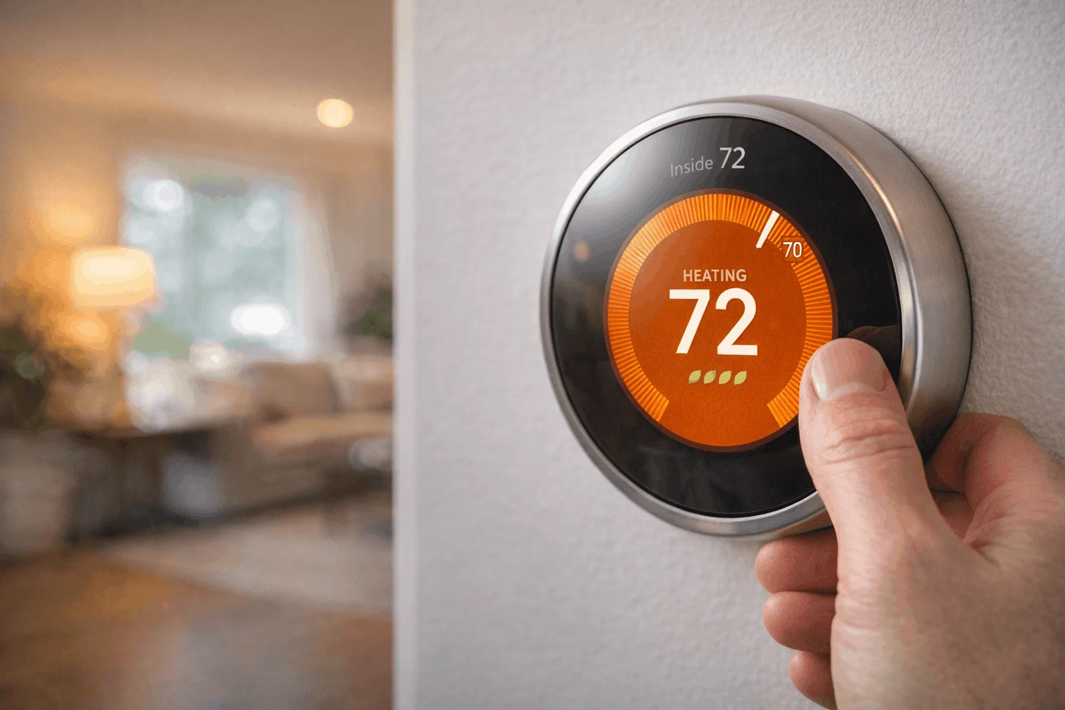 thermostat installation in Glenview with smart home thermostat
